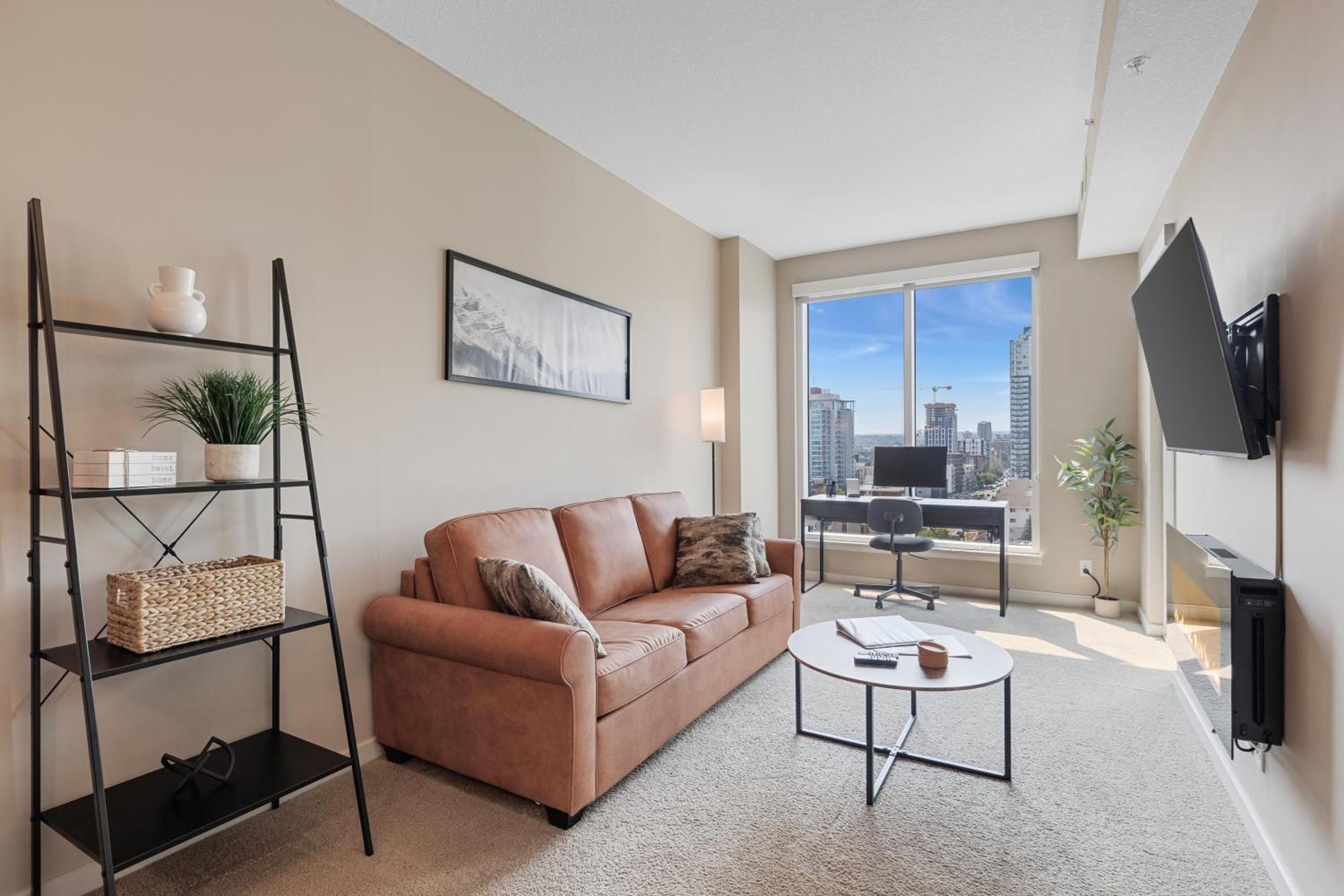 Heart Of Downtown Calgary Spacious Luxury Condo With Stunning Views And Premium Amenities ภายนอก รูปภาพ